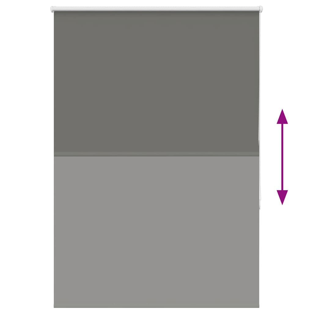 vidaXL Ρολέρ Μπλακάουτ γκρί 105x130 cm Πλάτος υφάσματος 100,7 cm