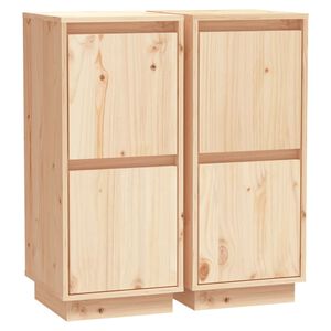 vidaXL &Nu;&tau;&omicron;&upsilon;&lambda;ά&pi;&iota;&alpha; 2 &tau;&epsilon;&mu;. 31,5 x 34 x 75 &epsilon;&kappa;. &alpha;&pi;ό &Mu;&alpha;&sigma;ί&phi; &Xi;ύ&lambda;&omicron; &Pi;&epsilon;ύ&kappa;&omicron;&upsilon;