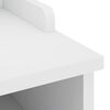 vidaXL Πάγκος διαδρόμου "SANDNES" Λευκό 45x40x50 εκ. Πεύκο μασίφ ξύλο