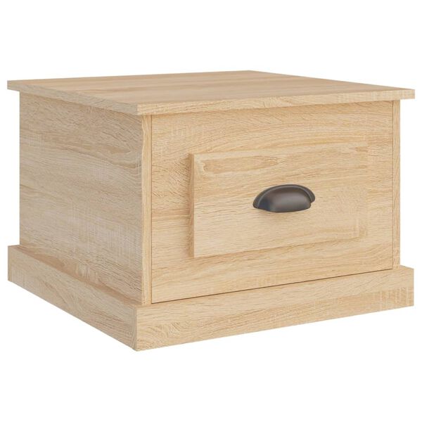vidaXL Τραπεζάκι Σαλονιού Sonoma Δρυς 50x50x35 εκ. Επεξεργασμένο Ξύλο