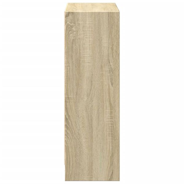 vidaXL Βιβλιοθήκη Χρώμα Sonoma Δρυς 40 x 24 x 75 εκ. από Μοριοσανίδα