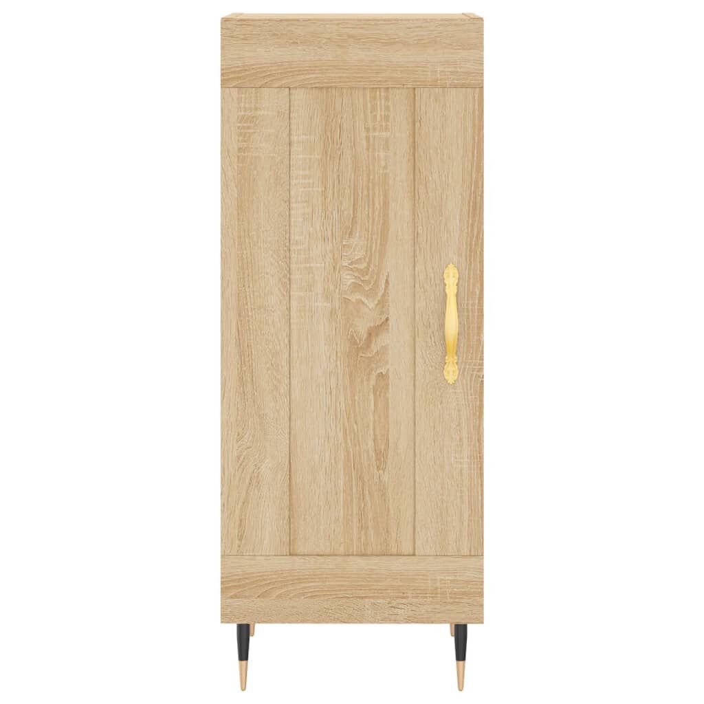 vidaXL Ντουλάπι Sonoma Δρυς 34,5x34x90 εκ. από Επεξεργασμένο Ξύλο