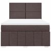 vidaXL &Kappa;&rho;&epsilon;&beta;ά&tau;&iota; Boxspring &mu;&epsilon; &Sigma;&tau;&rho;ώ&mu;&alpha; &Sigma;&kappa;&omicron;ύ&rho;&omicron; &Kappa;&alpha;&phi;έ 140x200 &epsilon;&kappa; &Upsilon;&phi;&alpha;&sigma;&mu;ά&tau;&iota;&nu;&omicron;
