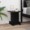 vidaXL End Table &Mu;&alpha;ύ&rho;&eta; &Omicron;&xi;&upsilon;ά 35,5 x 35 x 40 &epsilon;&kappa; &Epsilon;&pi;&epsilon;&xi;&epsilon;&rho;&gamma;&alpha;&sigma;&mu;έ&nu;&omicron; &xi;ύ&lambda;&omicron;