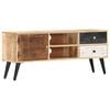 vidaXL Έπιπλο Τηλεόρασης 115 x 30 x 47 εκ. από Μασίφ Ξύλο Μάνγκο