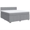 vidaXL &Kappa;&rho;&epsilon;&beta;ά&tau;&iota; Boxspring &mu;&epsilon; &Sigma;&tau;&rho;ώ&mu;&alpha; &Alpha;&nu;&omicron;&iota;&chi;&tau;ό &Gamma;&kappa;&rho;&iota; 180x200 &epsilon;&kappa;. &Upsilon;&phi;&alpha;&sigma;&mu;ά&tau;&iota;&nu;&omicron;