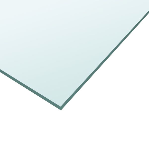 vidaXL Επιφάνεια Τραπεζιού Διαφανής 60 x 60 εκ. από Ψημένο Γυαλί