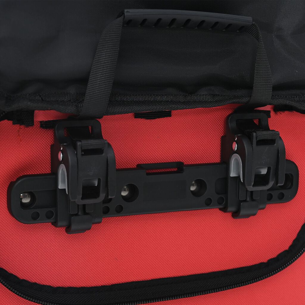 vidaXL Τσάντα Ποδηλάτου για Πάνιου 20 L Κόκκινη 31x13x58 εκ