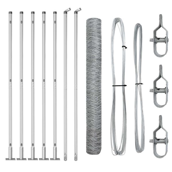 vidaXL &Sigma;&tau;ύ&lambda;&omicron;&sigmaf; &Pi;&epsilon;&rho;&iota;&phi;&rho;ά&xi;&epsilon;&omega;&nu; &Alpha;&sigma;&eta;&mu;ί 10 x 1,2 &mu; (50 &chi;&lambda;&sigma;&tau; &pi;&lambda;έ&gamma;&mu;&alpha;) &Alpha;&tau;&sigma;ά&lambda;&iota;