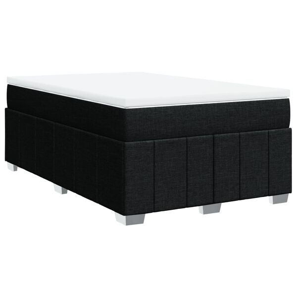 vidaXL &Kappa;&rho;&epsilon;&beta;ά&tau;&iota; Boxspring &mu;&epsilon; &Sigma;&tau;&rho;ώ&mu;&alpha; &Mu;&alpha;ύ&rho;&omicron; 120x200 &epsilon;&kappa;. &Upsilon;&phi;&alpha;&sigma;&mu;ά&tau;&iota;&nu;&omicron;