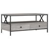 vidaXL Τραπεζάκι Σαλονιού Γκρι Sonoma 100 x 51 x 45 εκ. Επεξεργ. Ξύλο