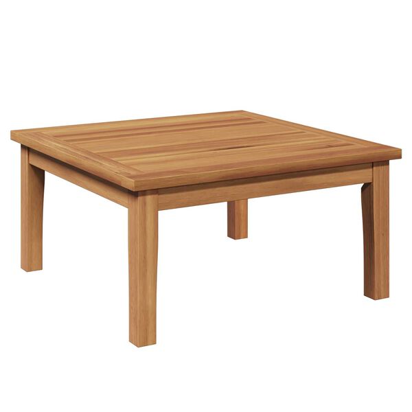 vidaXL Τραπέζι Κήπου Καφέ Μασίφ ξύλο teak