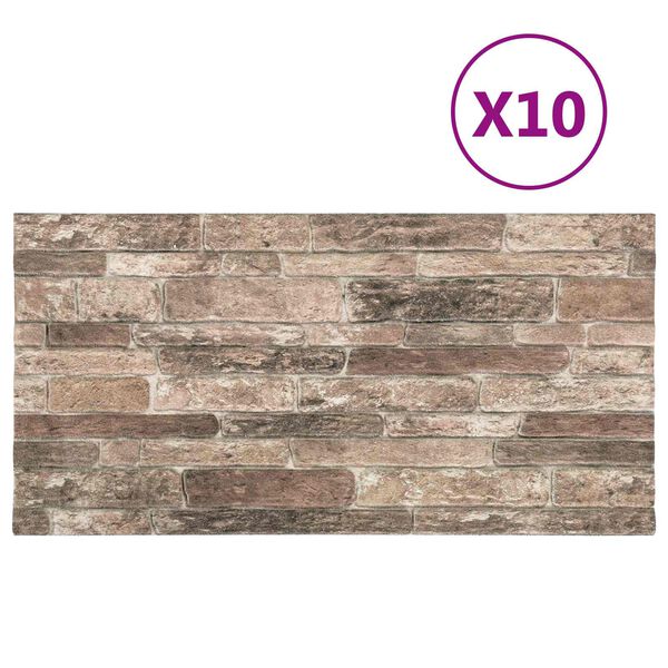 vidaXL &Pi;ά&nu;&epsilon;&lambda; &tau;&omicron;ί&chi;&omicron;&upsilon; 10 pcs &Pi;&omicron;&lambda;ύ&chi;&rho;&omega;&mu;&omicron; 100 x 50 cm &Alpha;&phi;&rho;ό&sigmaf; EPS