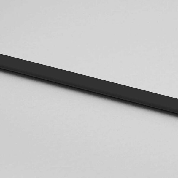 vidaXL Συρόμενη Πόρτα με Μηχανισμό Μαύρο 76x205 εκ. Γυαλί ESG