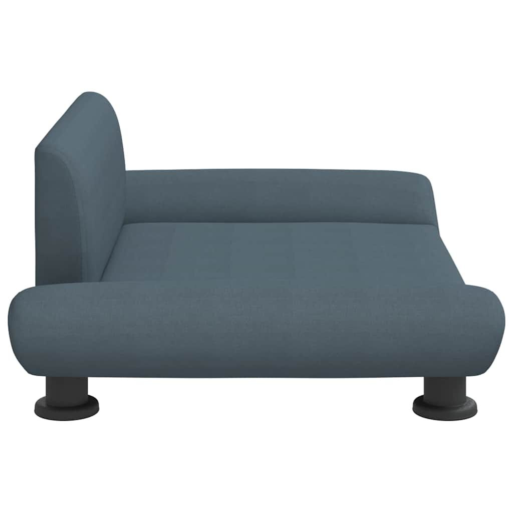 vidaXL Κρεβάτι Σκύλου Σκούρο Γκρι 70 x 45 x 28 εκ. Υφασμάτινο