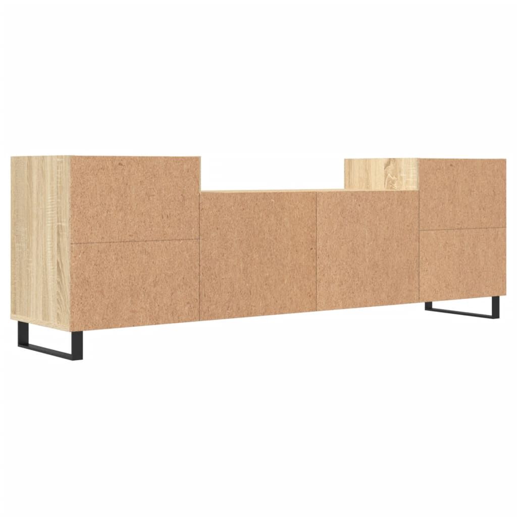 vidaXL Έπιπλο Τηλεόρασης Sonoma Δρυς 160x35x55 εκ. Επεξ. Ξύλο