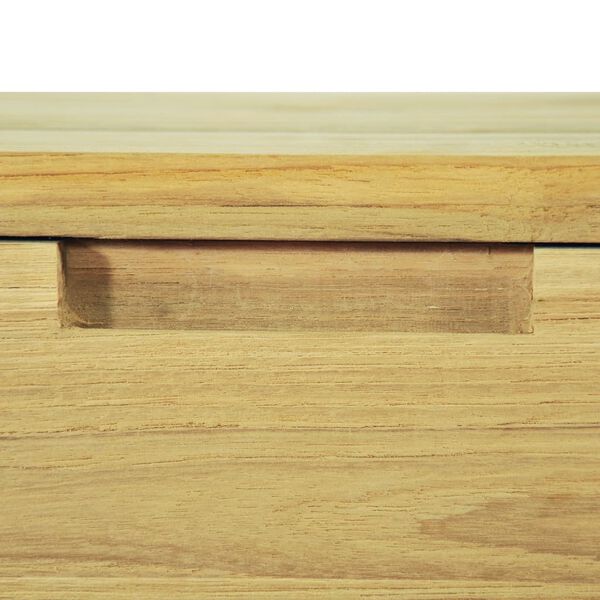 vidaXL Τραπεζάκι Σαλονιού 80 x 80 x 40 εκ. από Μασίφ Ξύλο Teak