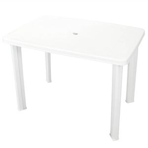 vidaXL &Tau;&rho;&alpha;&pi;έ&zeta;&iota; &Kappa;ή&pi;&omicron;&upsilon; &Lambda;&epsilon;&upsilon;&kappa;ό 101 x 68 x 72 &epsilon;&kappa;. &Pi;&lambda;&alpha;&sigma;&tau;&iota;&kappa;ό