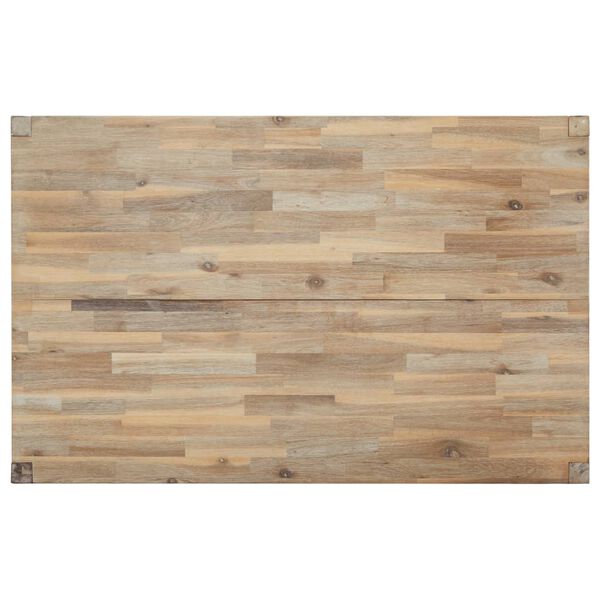 vidaXL Τραπεζαρία 110 x 70 x 75 εκ. από Μασίφ Ξύλο Ακακίας