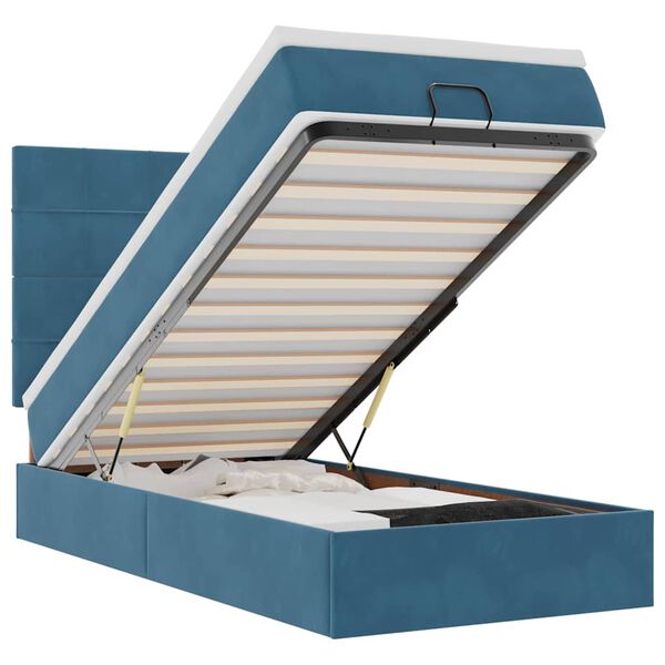 vidaXL &Omicron;&theta;&omega;&mu;&alpha;&nu;&iota;&kappa;ό &kappa;&rho;&epsilon;&beta;ά&tau;&iota; &mu;&epsilon; &sigma;&tau;&rho;ώ&mu;&alpha;&tau;&alpha; & LEDs &Sigma;&kappa;&omicron;ύ&rho;&omicron; &mu;&pi;&lambda;&epsilon; &Beta;&epsilon;&lambda;&omicron;ύ&delta;&omicron;