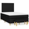 vidaXL &Kappa;&rho;&epsilon;&beta;ά&tau;&iota; Boxspring &mu;&epsilon; &Sigma;&tau;&rho;ώ&mu;&alpha; &Mu;&alpha;ύ&rho;&omicron; 120x190 &epsilon;&kappa;. &Upsilon;&phi;&alpha;&sigma;&mu;ά&tau;&iota;&nu;&omicron;