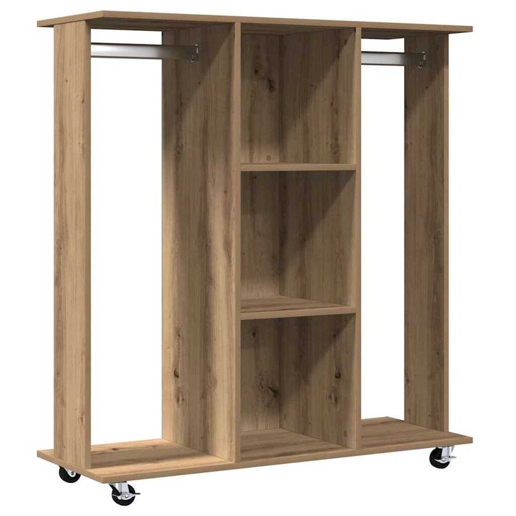 vidaXL Ντουλάπα artisan δρυς 102 x 38 x 110 εκ. Επεξεργασμένο ξύλο