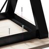 vidaXL Πόδια Τραπεζαρίας σε Σχήμα «Y» 160x80x73 εκ. Ατσάλι