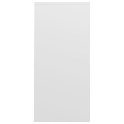 vidaXL Γραφείο Notebook Λευκό/Sonoma Oak 102,5 x 35 x 75 εκ. από Μοριοσανίδα
