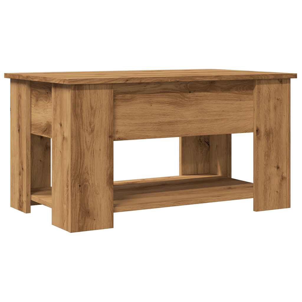 vidaXL Τραπεζάκι σαλονιού Artisan Oak 79x49x41 cm Κατασκευασμένο ξύλο