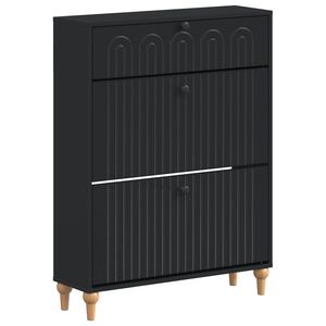 vidaXL &Nu;&tau;&omicron;&upsilon;&lambda;ά&pi;&alpha; &Pi;&alpha;&pi;&omicron;&upsilon;&tau;&sigma;&iota;ώ&nu; ALKMAAR 78 x 24 x 103 &epsilon;&kappa;. &Mu;&alpha;ύ&rho;&omicron;