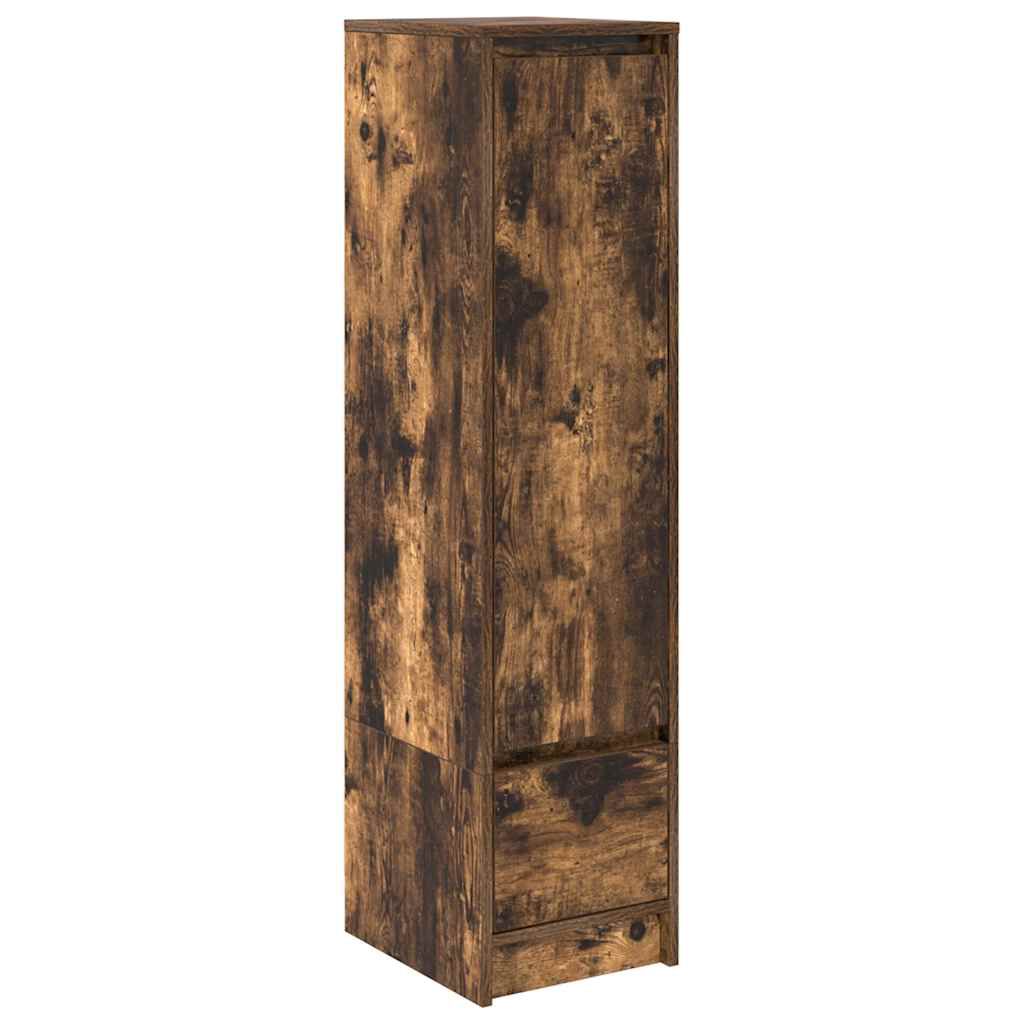 vidaXL Ντουλάπα Καπνιστή δρυς 29,5x34x119,5 εκ. Επεξεργασμένο Ξύλο
