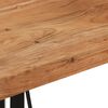 vidaXL Τραπέζι Μπαρ 55 x 55 x 107 εκ. από Μασίφ Ξύλο Ακακίας & Σίδηρο