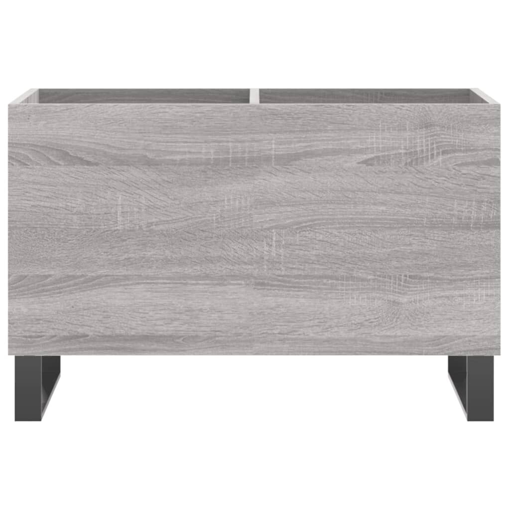vidaXL Δισκοθήκη Γκρι Sonoma 74,5 x 38 x 48 εκ. από Επεξεργασμένο Ξύλο