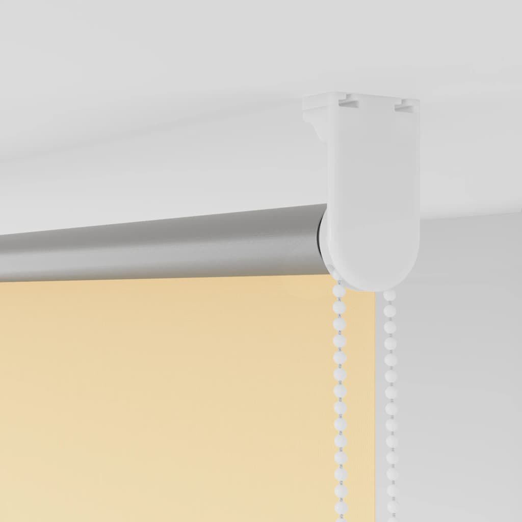 vidaXL Roller Blind Blackout Μπεζ 160x130 cm Πλάτος υφάσματος 156,6cm
