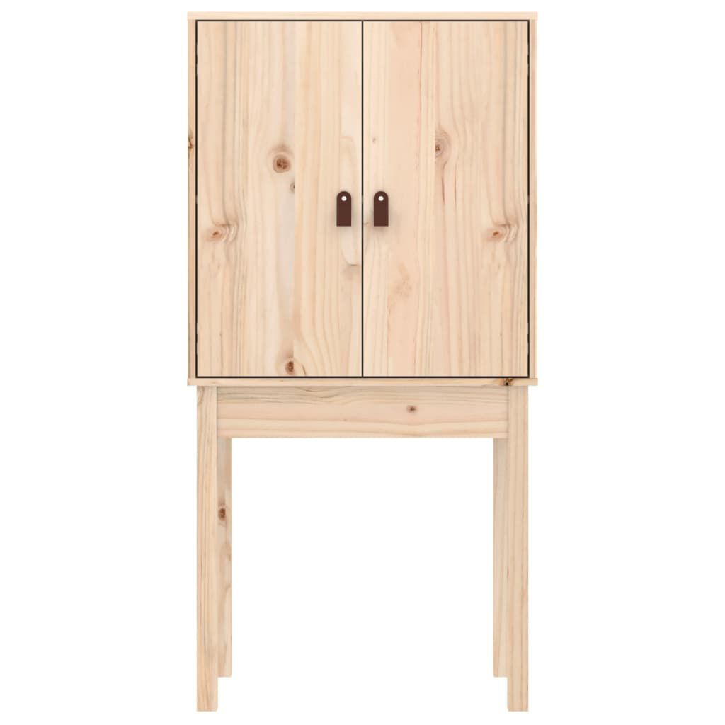 vidaXL Ντουλάπι 60 x 40 x 120 εκ. από Μασίφ Ξύλο Πεύκου