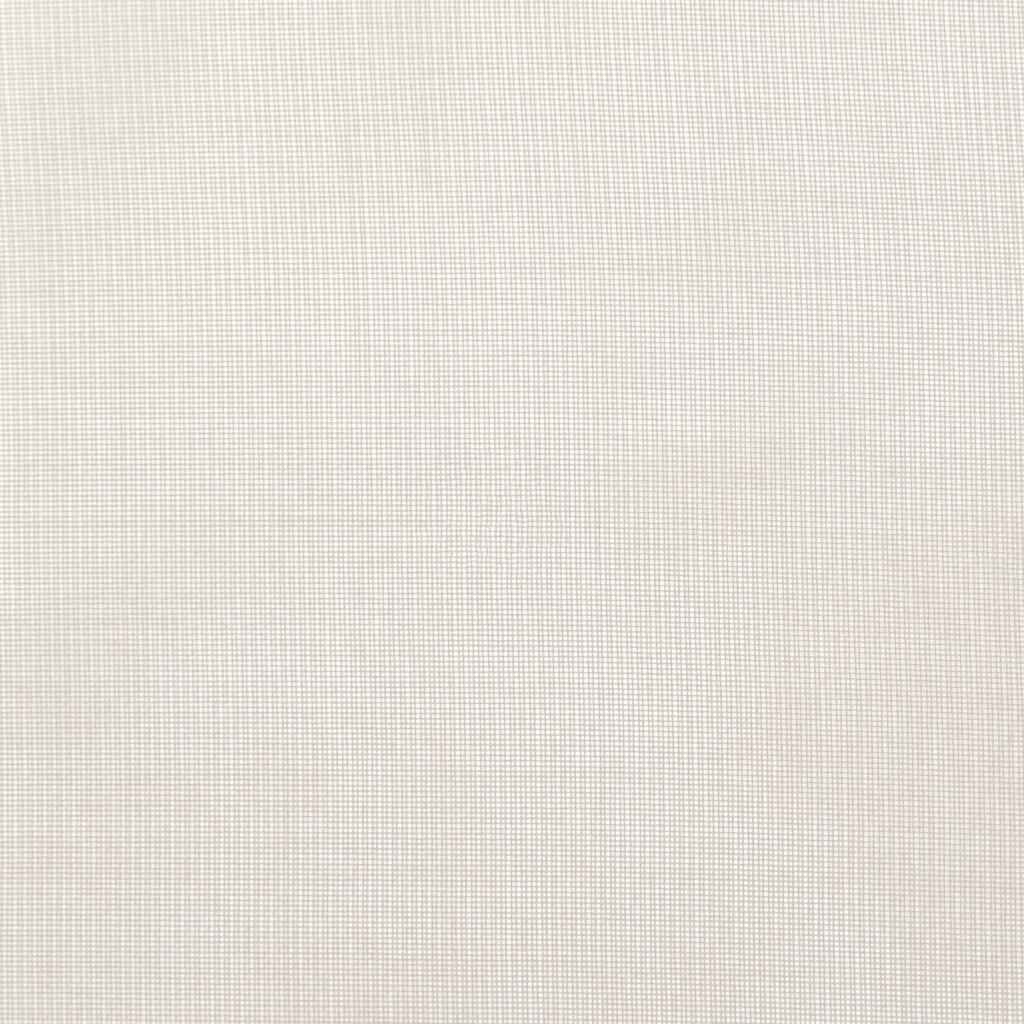 vidaXL Κουρτίνες Voile με ροδέλες 2 τεμάχια Κρεμ 140x140 εκ.