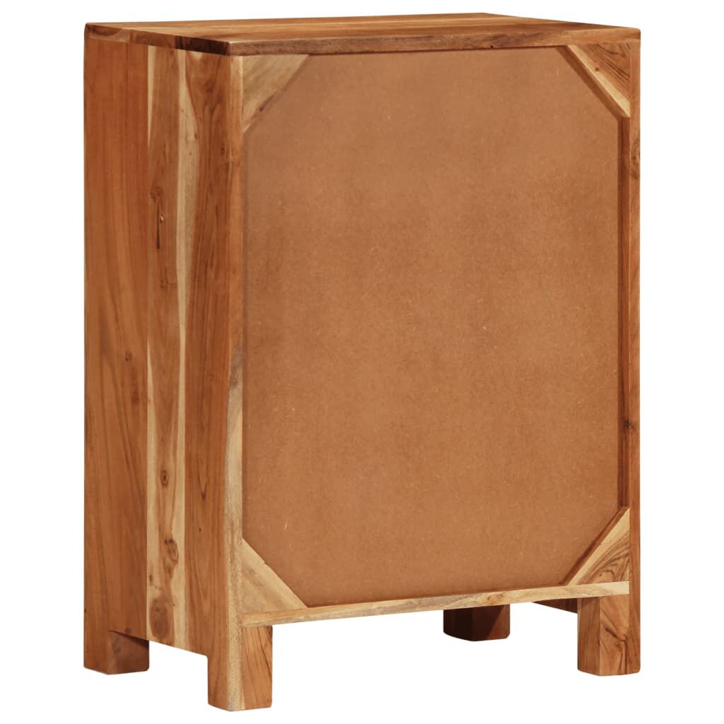 vidaXL Ντουλάπι 55 x 35 x 75 εκ. από Μασίφ Ξύλο Ακακίας