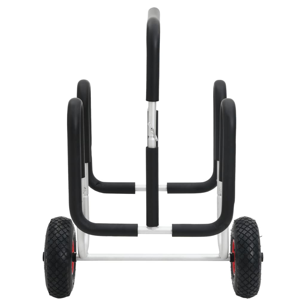 vidaXL Καροτσάκι SUP για 2 σανίδες σερφ 90 κ. Αλουμινίου