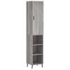 vidaXL &Mu;&pi;&omicron;&upsilon;&phi;έ&sigmaf; Sonoma &Gamma;&kappa;&rho;&iota; 34,5 x 34 x 180 &epsilon;&kappa;. &alpha;&pi;ό &Epsilon;&pi;&epsilon;&xi;&epsilon;&rho;&gamma;&alpha;&sigma;&mu;έ&nu;&omicron; &Xi;ύ&lambda;&omicron;