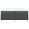 vidaXL &Kappa;&rho;&epsilon;&beta;ά&tau;&iota; Boxspring &mu;&epsilon; &Sigma;&tau;&rho;ώ&mu;&alpha; &Sigma;&kappa;&omicron;ύ&rho;&omicron; &Gamma;&kappa;&rho;&iota; 200x200 &epsilon;&kappa;. &Upsilon;&phi;&alpha;&sigma;&mu;ά&tau;&iota;&nu;&omicron;