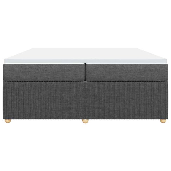 vidaXL &Kappa;&rho;&epsilon;&beta;ά&tau;&iota; Boxspring &mu;&epsilon; &Sigma;&tau;&rho;ώ&mu;&alpha; &Sigma;&kappa;&omicron;ύ&rho;&omicron; &Gamma;&kappa;&rho;&iota; 200x200 &epsilon;&kappa;. &Upsilon;&phi;&alpha;&sigma;&mu;ά&tau;&iota;&nu;&omicron;