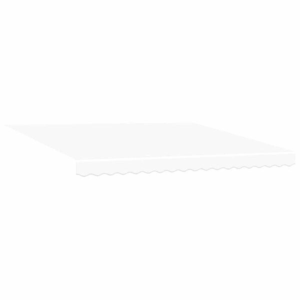 vidaXL Σκηνίτσα Αναδιπλούμενη Λευκό 400 x 350 εκ Ύφασμα, Μέταλλο