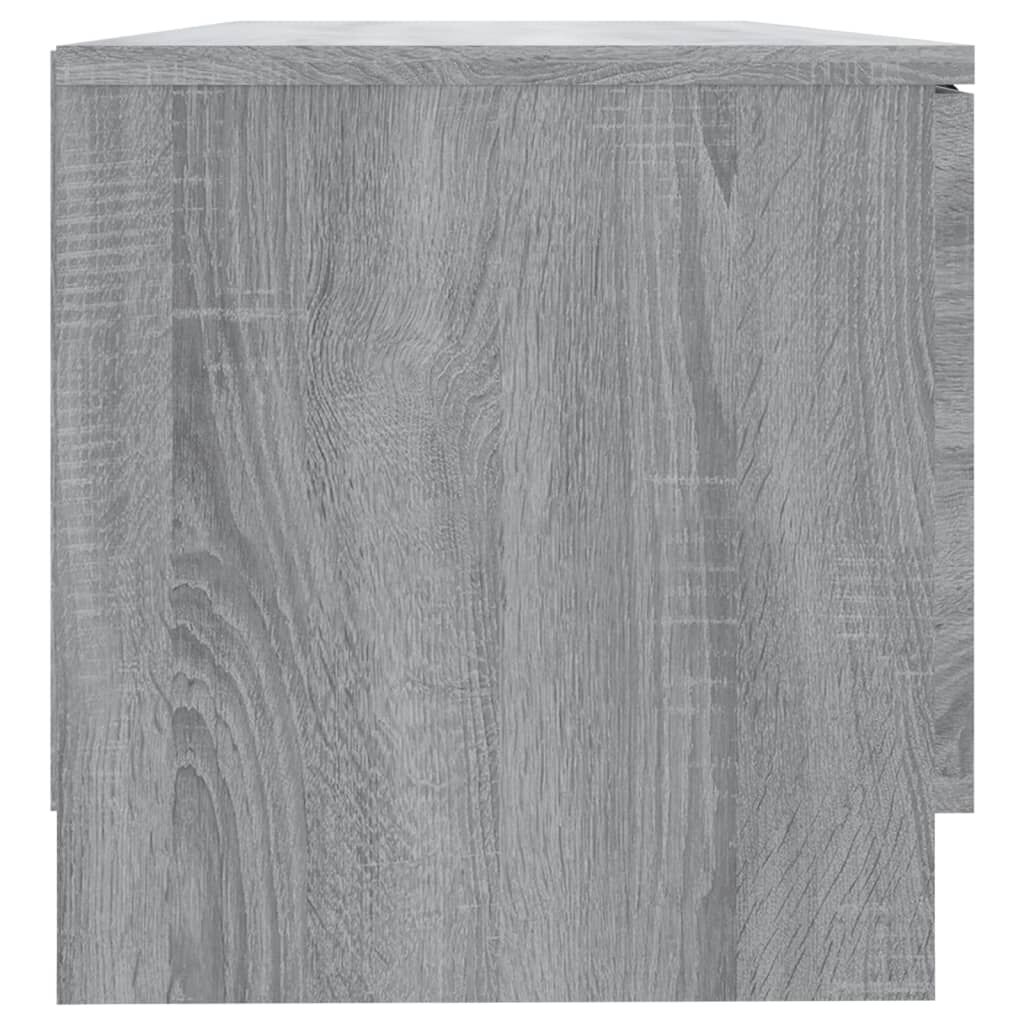 vidaXL Έπιπλα Τηλεόρασης 2 τεμ. Γκρι Sonoma 80x35x36,5 εκ. Επεξ. Ξύλο