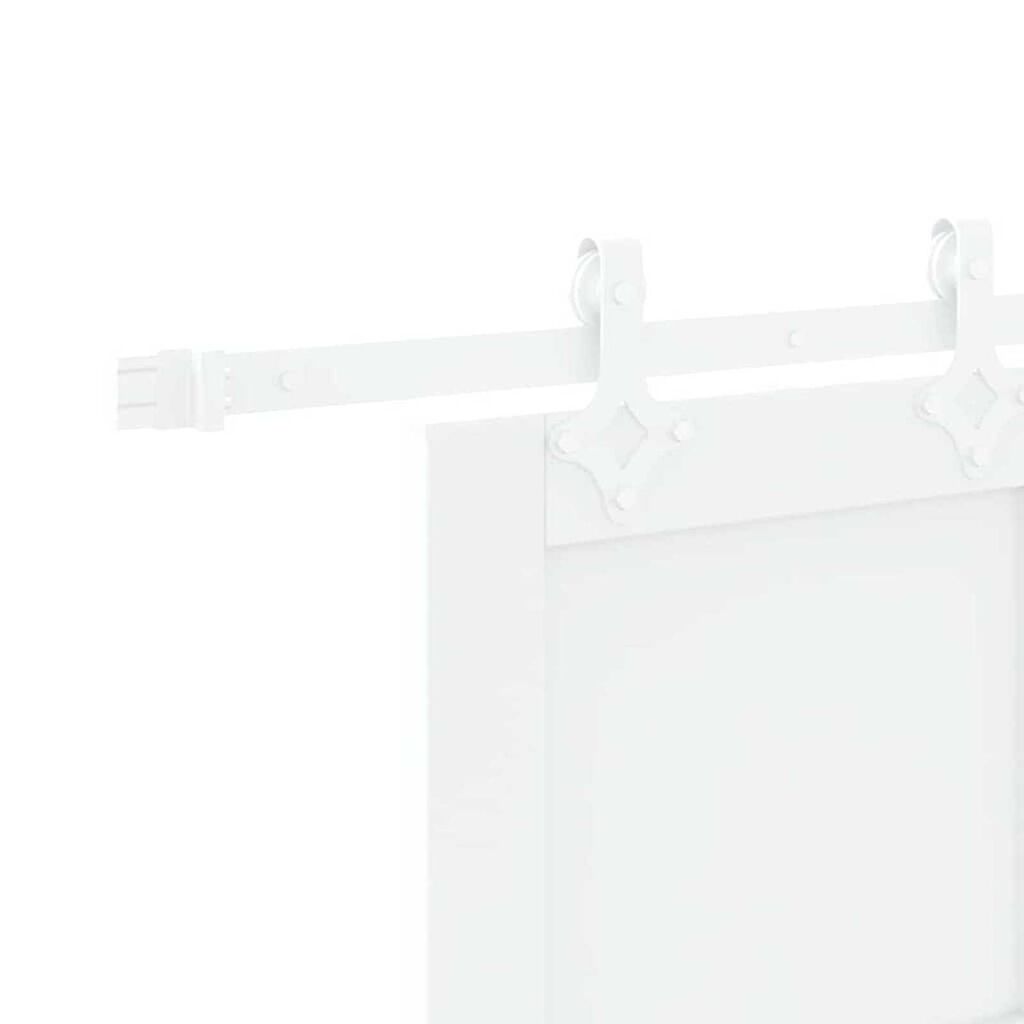 vidaXL Συρόμενη Πόρτα Λευκό 93 x 232 εκ.