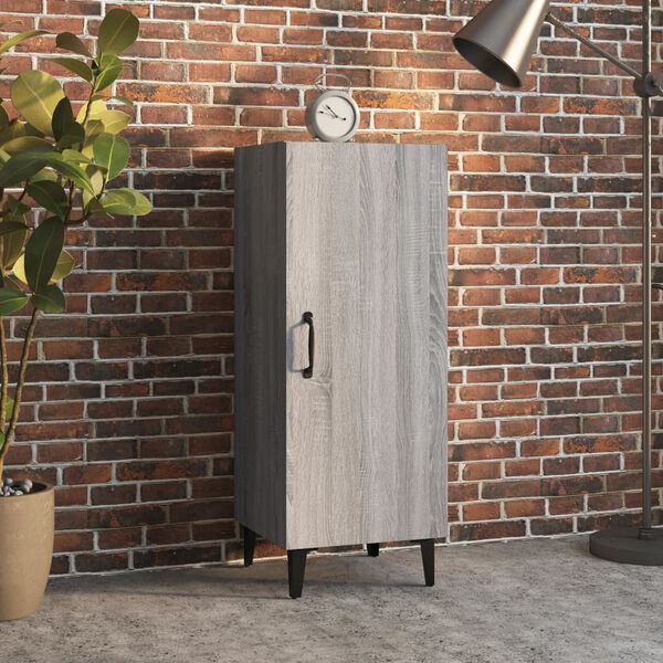 vidaXL &Nu;&tau;&omicron;&upsilon;&lambda;ά&pi;&iota; &Gamma;&kappa;&rho;&iota; Sonoma 34,5x34x90 &epsilon;&kappa;. &alpha;&pi;ό &Epsilon;&pi;&epsilon;&xi;&epsilon;&rho;&gamma;&alpha;&sigma;&mu;έ&nu;&omicron; &Xi;ύ&lambda;&omicron;