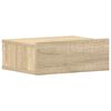 vidaXL Κομοδίνα Κρεμαστά 2 τεμ. Sonoma Δρυς 40x30x15εκ. από Επεξ. Ξύλο