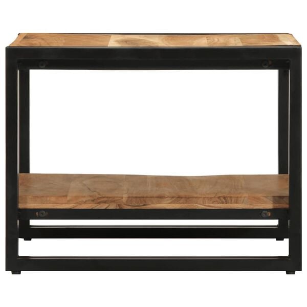 vidaXL Τραπεζάκι σαλονιού 50x50x38 cm μασίφ ξύλο ακακίας
