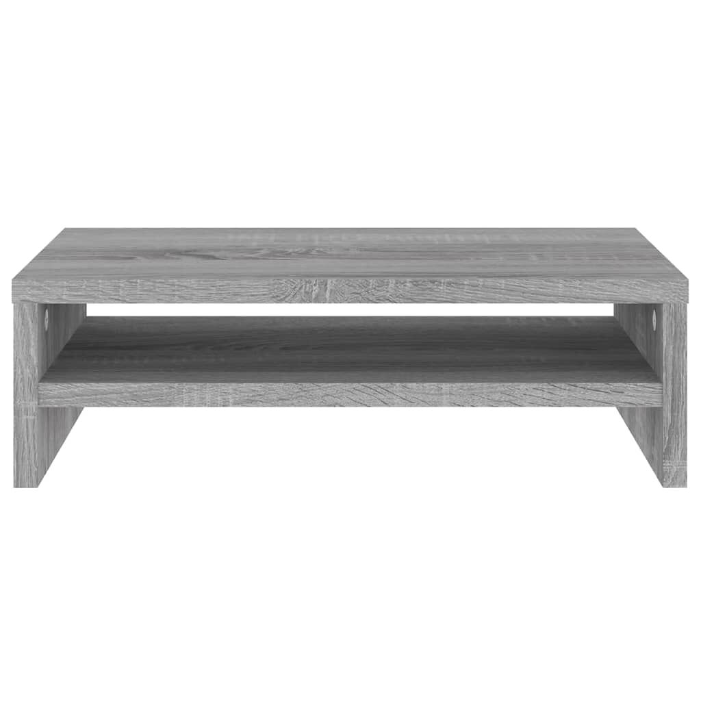 vidaXL Βάση Οθόνης Γκρι Sonoma 42 x 24 x 13 εκ. από Επεξεργασμένο Ξύλο