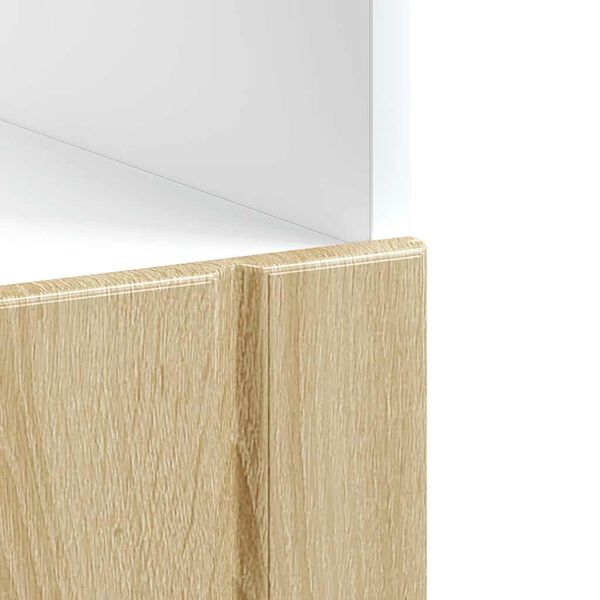 ντουλάπι φούρνου vidaXL "Lucca" Sonoma Oak Engineered Wood