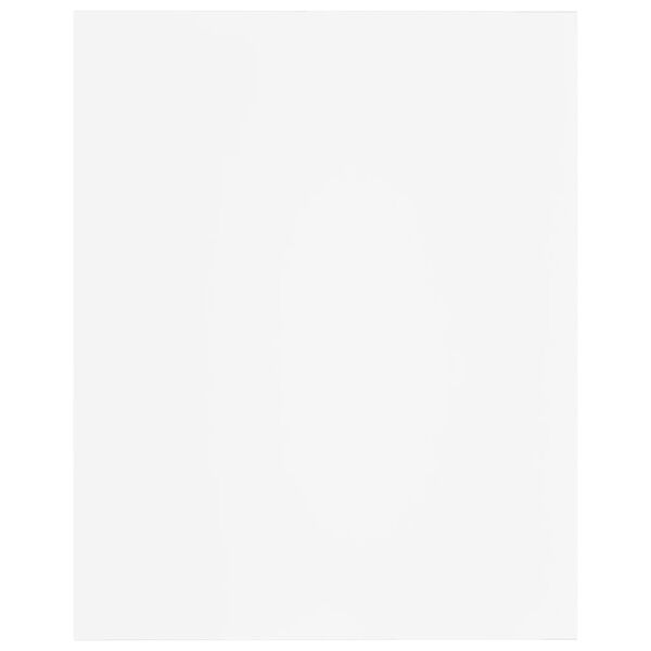 vidaXL Ράφια Βιβλιοθήκης 8 τεμ. Λευκά 40x50x1,5 εκ. από Μοριοσανίδα